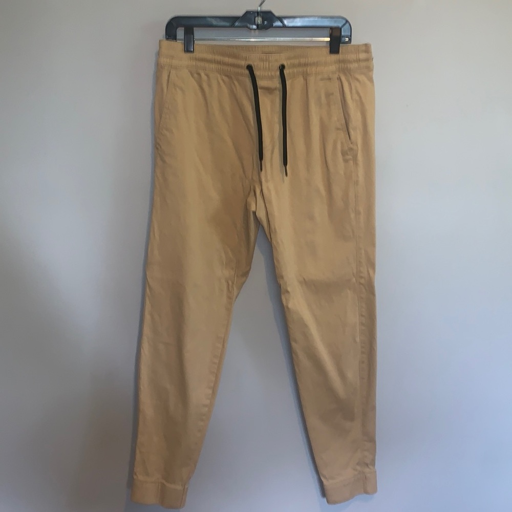 Hollister Mens Khaki Skinny Jogger Size M